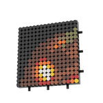 Load image into Gallery viewer, Pixel Brick Art Kit – Spooky Pumpkin
