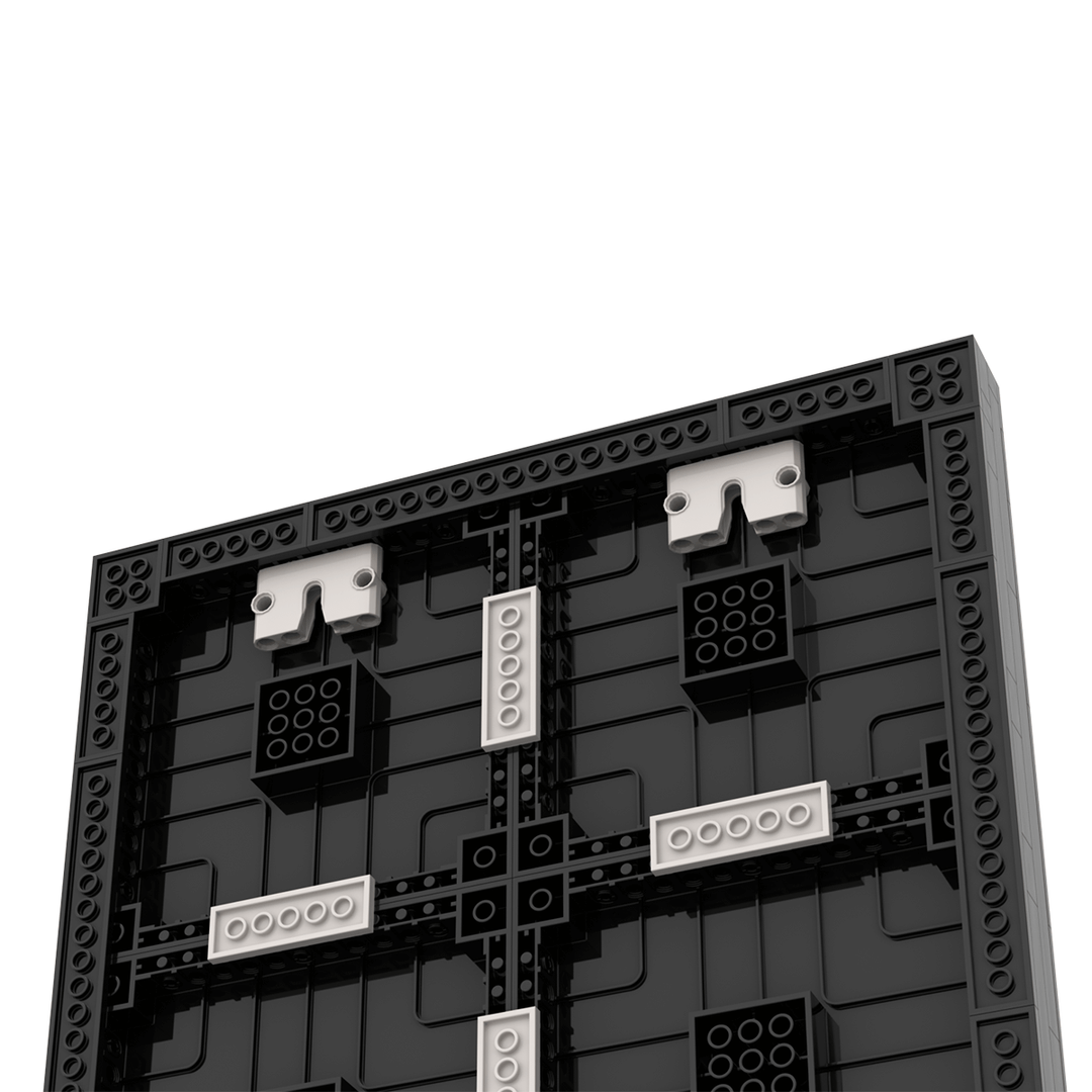 Christmas Pixel Brick Art Kit – Festive Snowman
