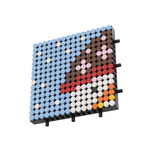 Load image into Gallery viewer, Christmas Pixel Brick Art Kit – Festive Snowman
