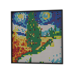Load image into Gallery viewer, Pixel Brick Art Kit – Starry Road with Cypress
