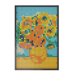 Load image into Gallery viewer, Pixel Brick Art Kit – Van Gogh’s Sunflowers
