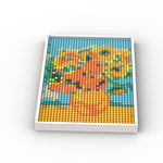 Load image into Gallery viewer, Pixel Brick Art Kit – Van Gogh’s Sunflowers
