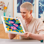 Load image into Gallery viewer, Pixel Brick Art - Floral Art

