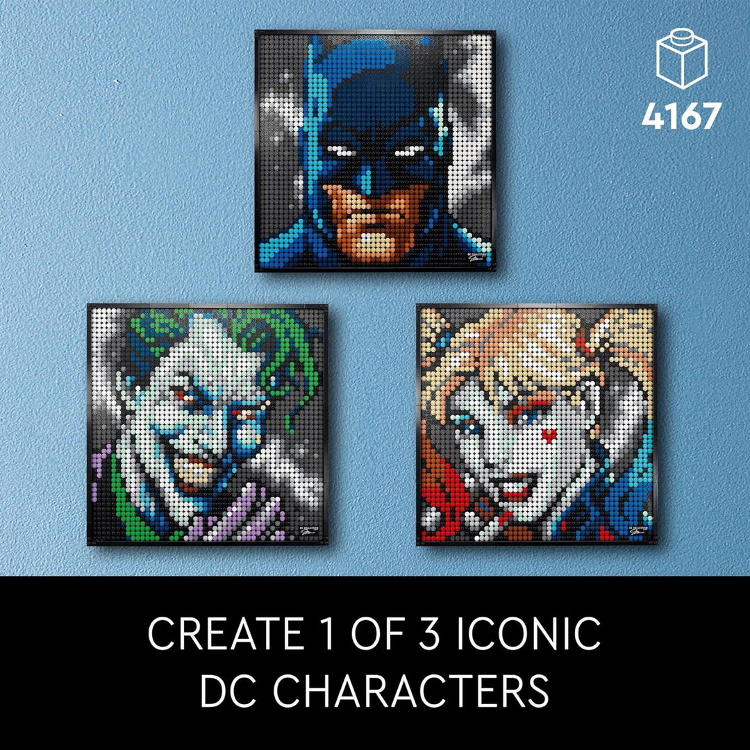 Pixel Brick Art - Jim Lee Batman Collection