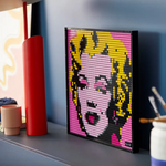Load image into Gallery viewer, Pixel Brick Art - Andy Warhol's Marilyn Monroe
