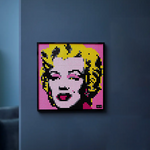 Load image into Gallery viewer, Pixel Brick Art - Andy Warhol's Marilyn Monroe
