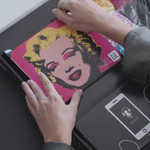 Load image into Gallery viewer, Pixel Brick Art - Andy Warhol's Marilyn Monroe
