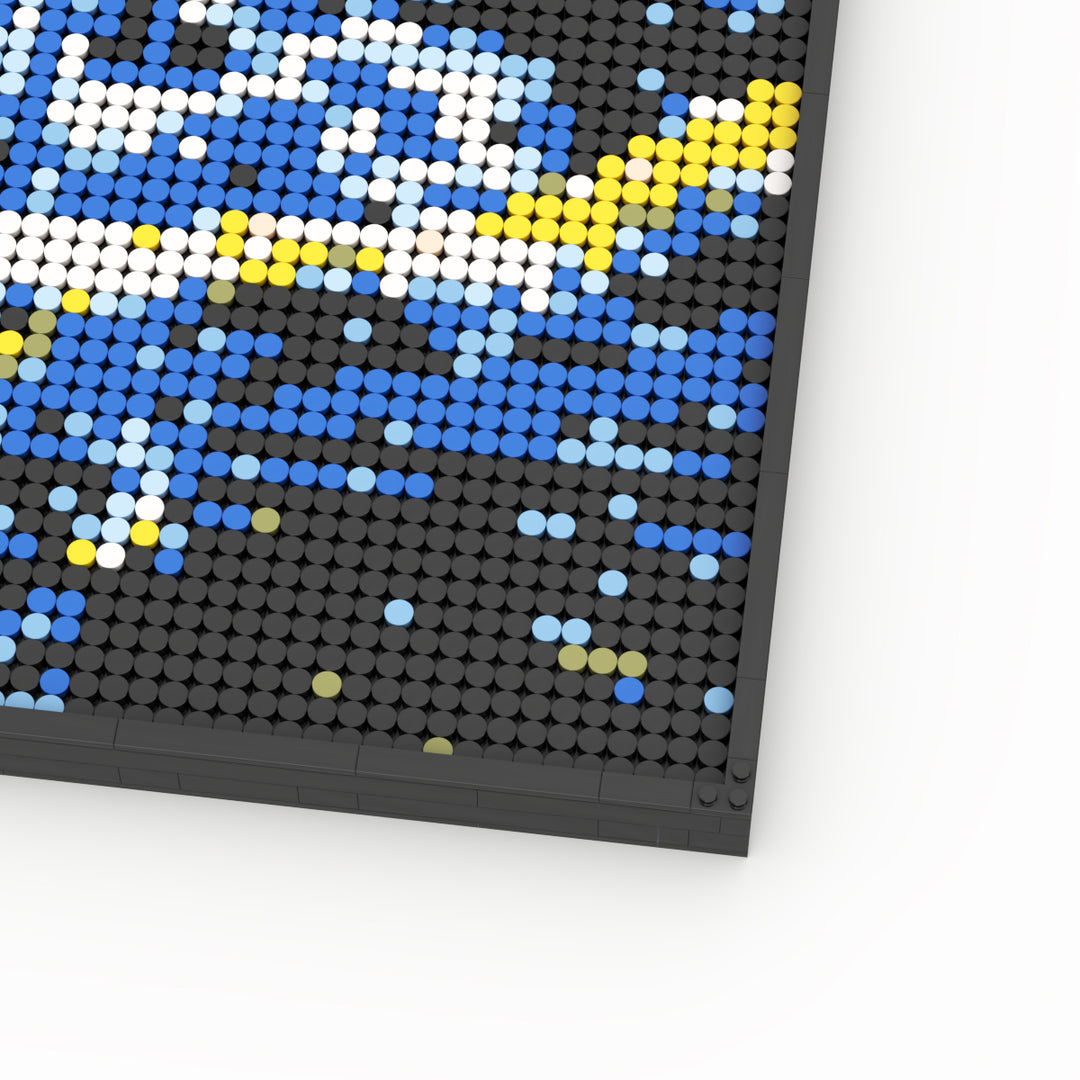 Starry Night Inspired by Van Gogh