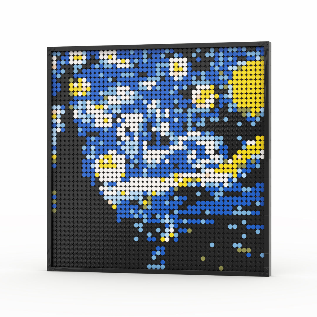 Starry Night Inspired by Van Gogh