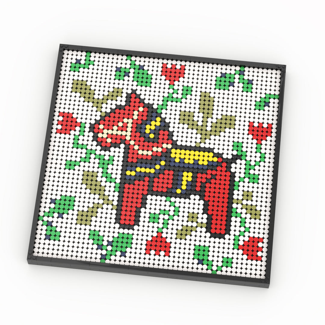 Rainbow Dala Horse