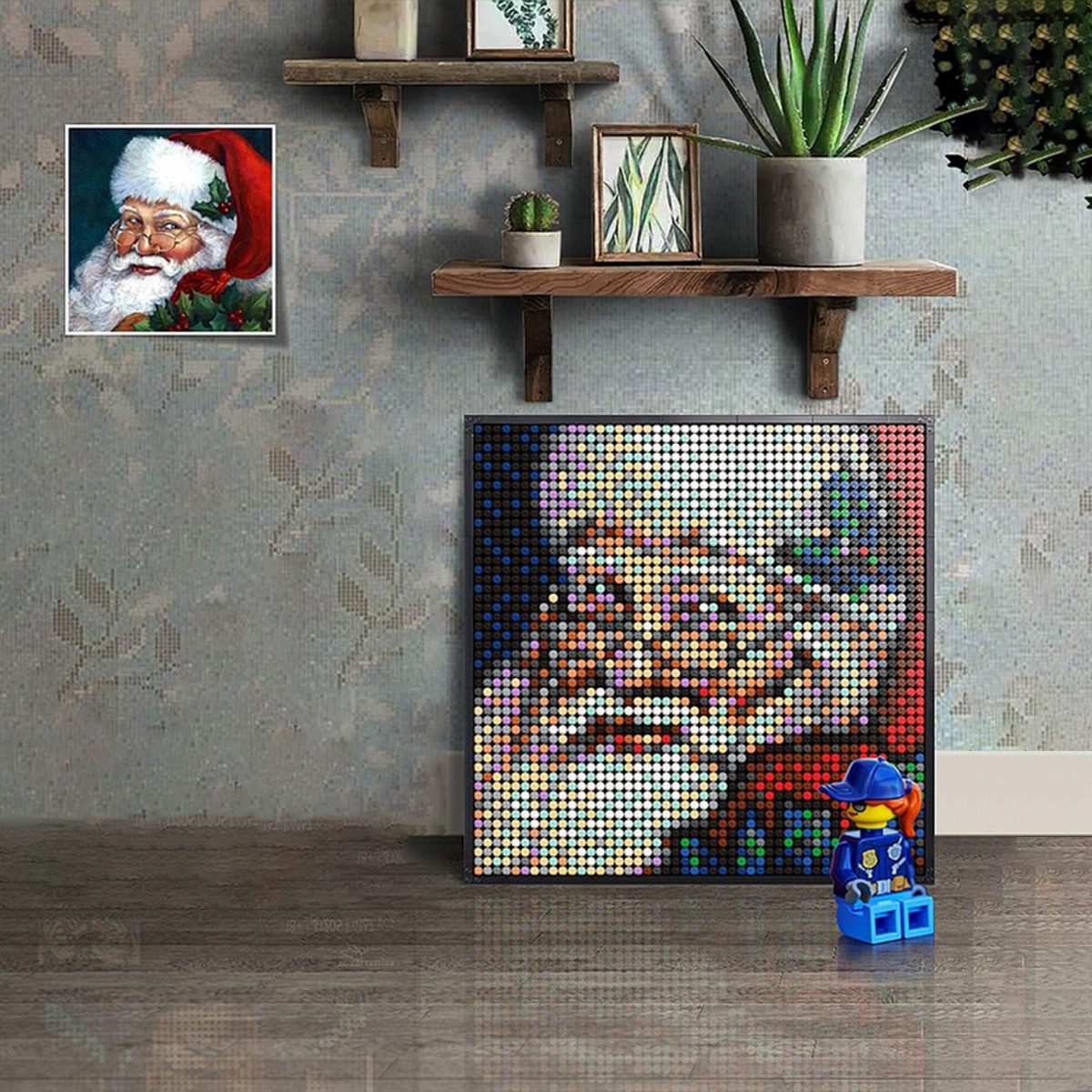 Santa claus art doopixel pixel art kit