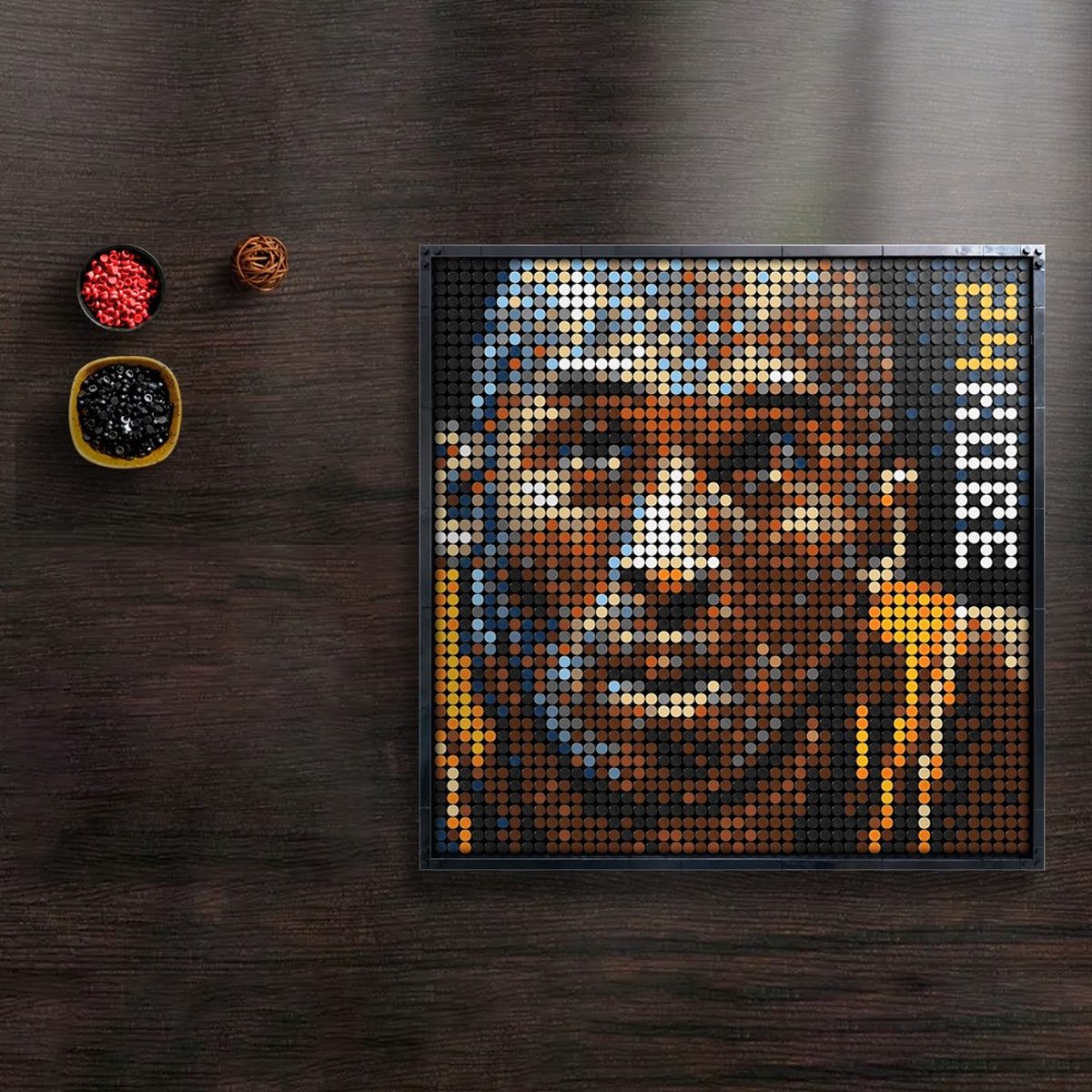Mamba kobe mosaic doopixel pixel art kit