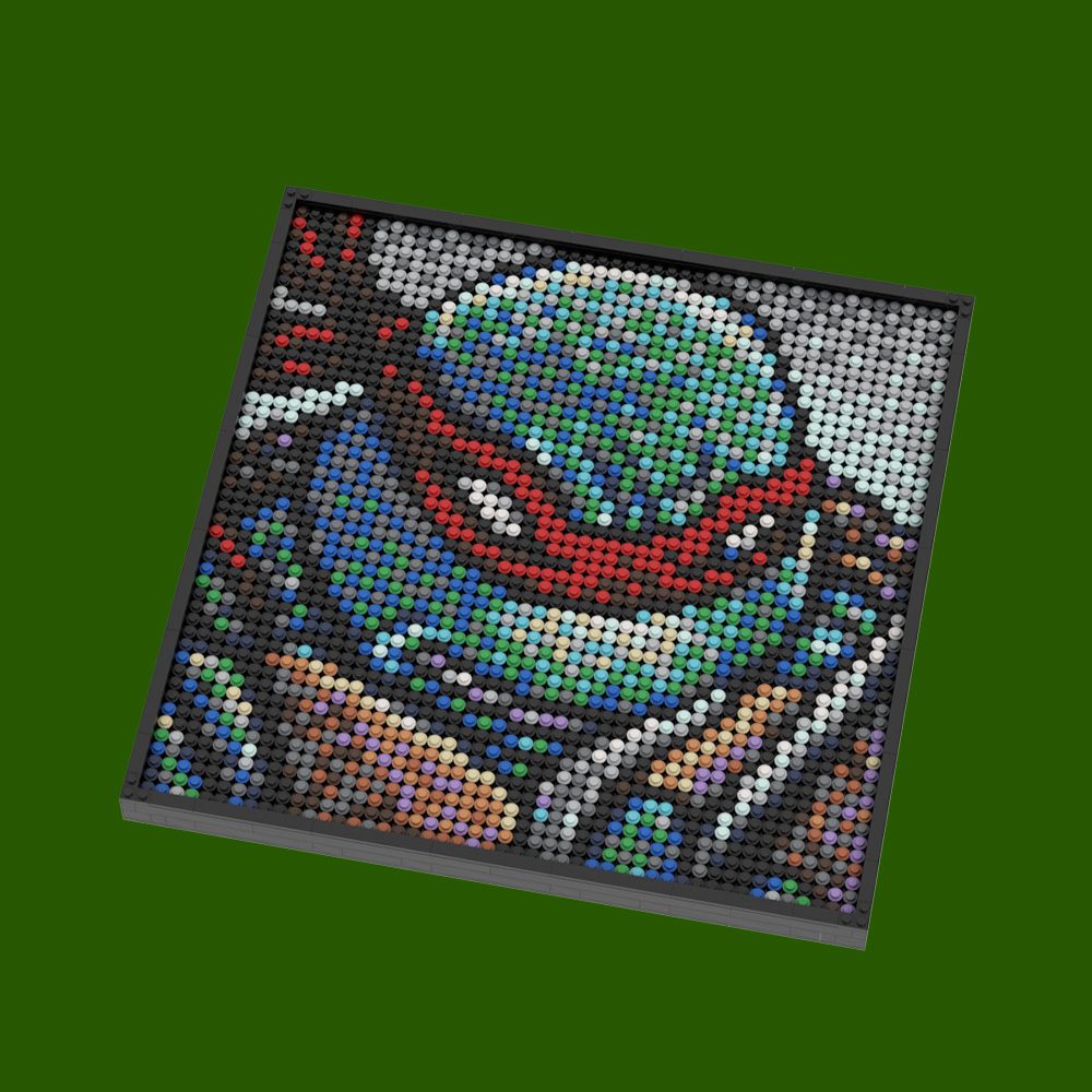 Ninja turtles – raphael doopixel pixel art kit view 2