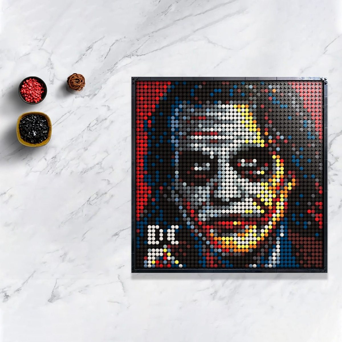 The joker in pixel doopixel pixel art kit