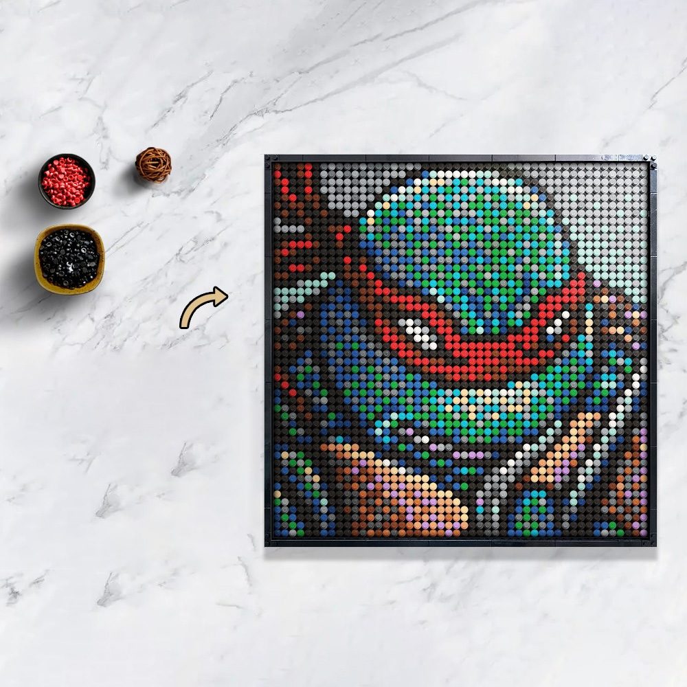 Ninja turtles – raphael doopixel pixel art kit