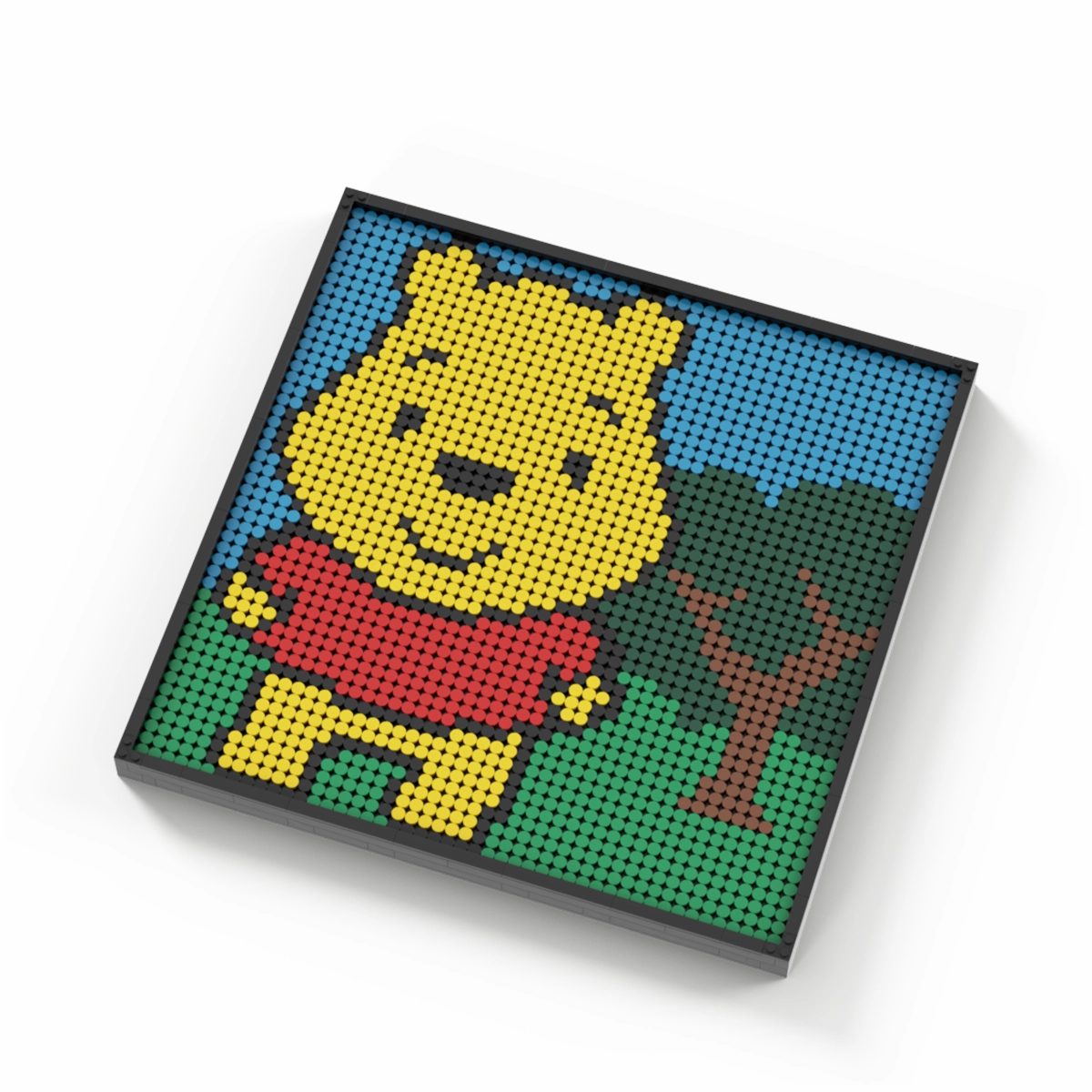 Winnie the pooh’s quiet afternoon doopixel pixel art kit