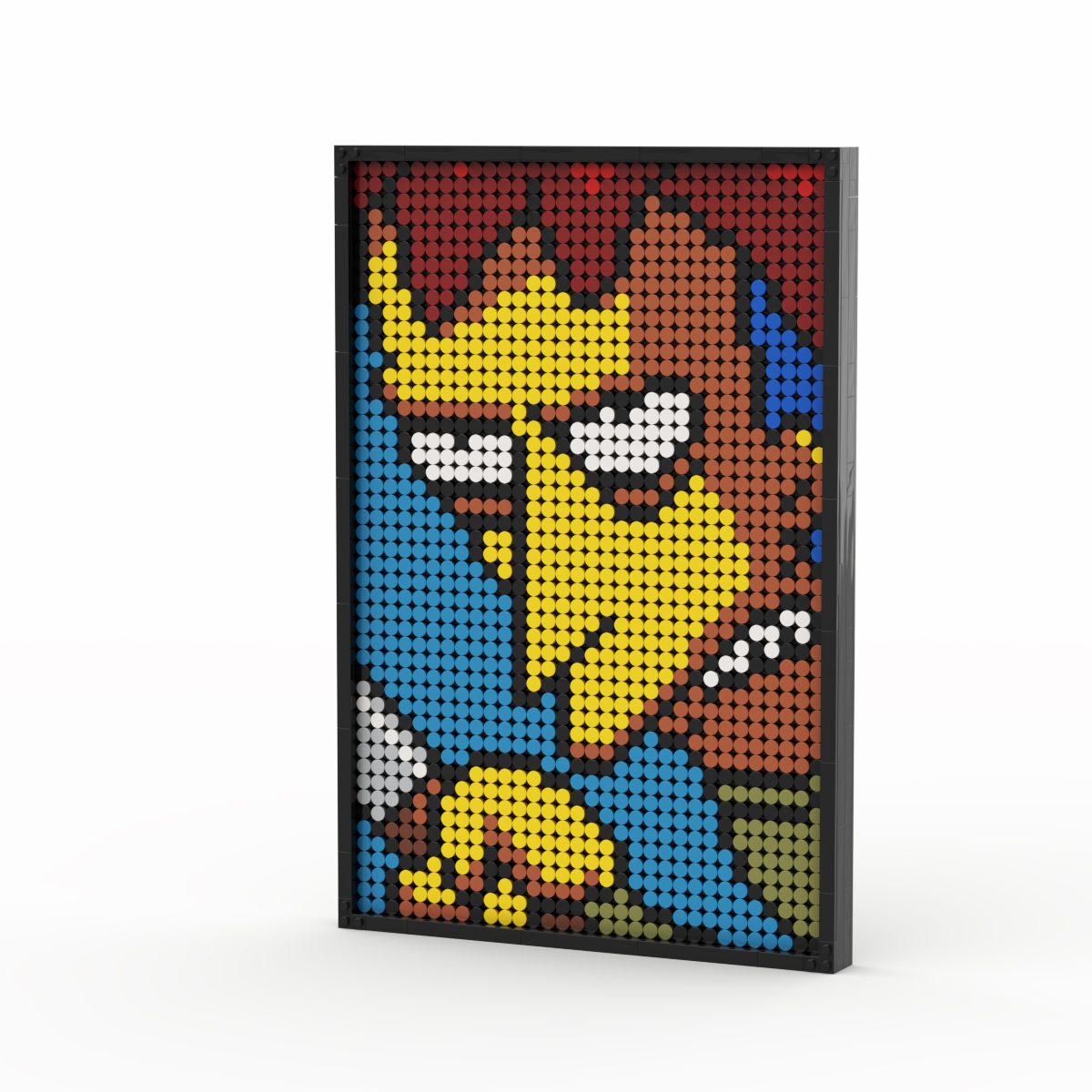 The simpsons   sideshow bob doopixel pixel art kit