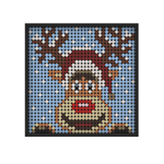 Load image into Gallery viewer, Christmas Pixel Art Kit – Rudolph the Red-Nosed Reindeer
